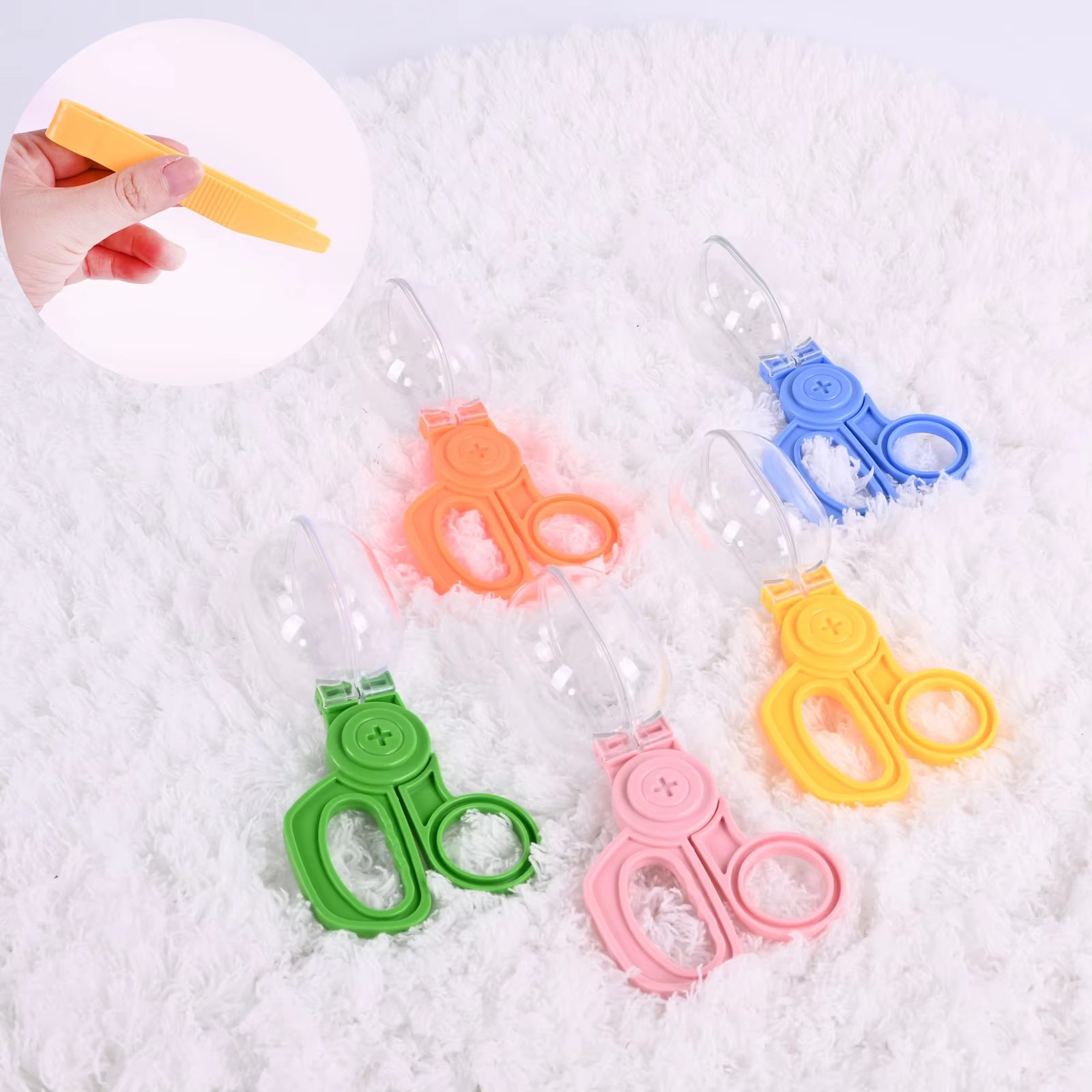 Outdoor Adventure Toys - Accessori giocattolo con clip per capsula