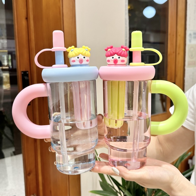 Water Filter Straw - Bottiglia d'acqua con cannuccia portatile Bicchiere