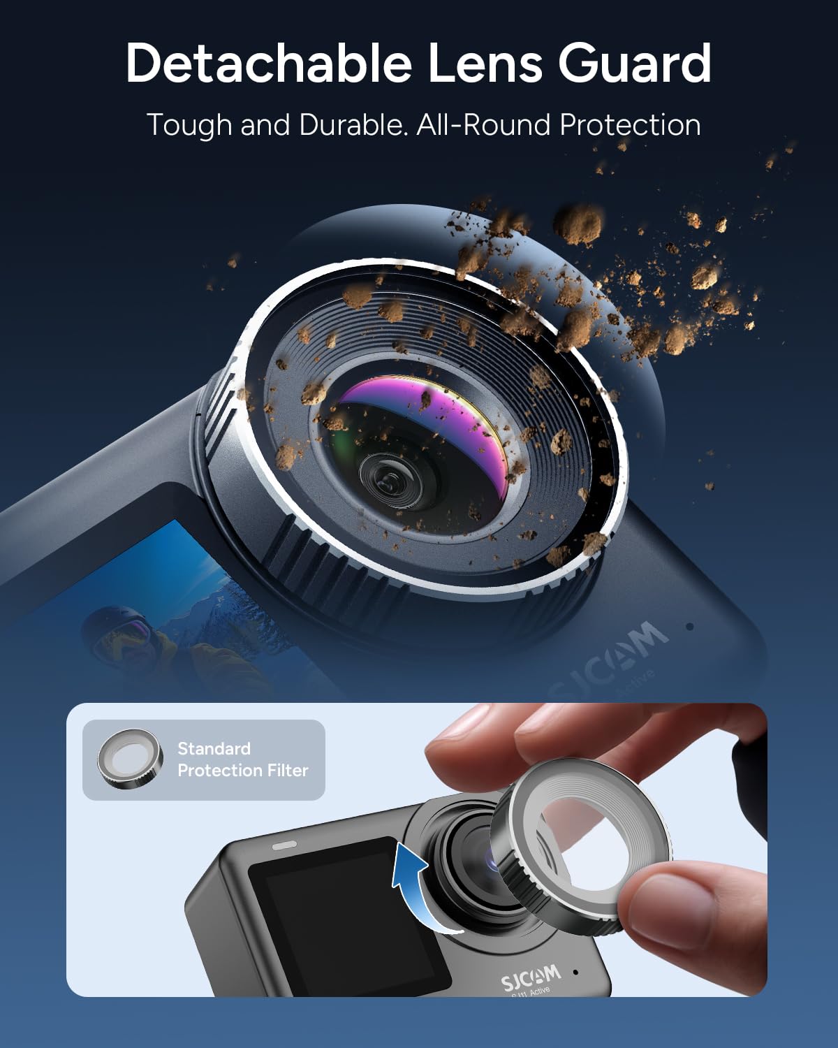 Corpo in metallo SJCAM SJ11 Ac - Outdoor Adventure Images recensione e prezzo